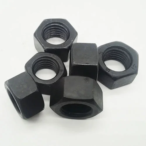 High Quality Self-Locking Black DIN 934 Hex Nut