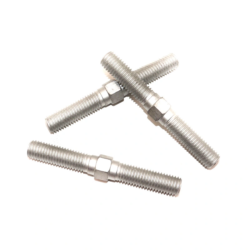 High Strength Stud Bolt 8.8 Grade Double Thread Full Thread Stud Chemical Screw Hot-DIP Galvanized Stud Bolt Wholesale